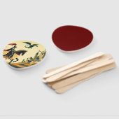 Mittelalterlicher Ritter/Drache/Burgfantsänger Fächer (Non-assembled)