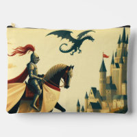 Mittelalterlicher Ritter/Drache/Burgfantsänger