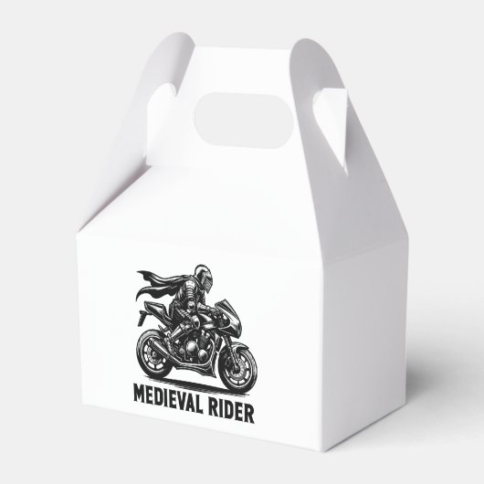 Mittelalterlicher Ritter Geschenkschachtel (Vorderseite)