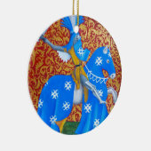 Mittelalterlicher Ritter Keramik Ornament (Rechts)