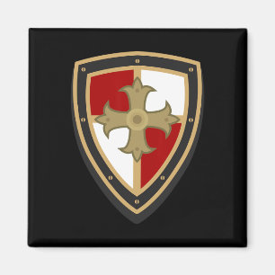 Mittelalterlicher Ritter - Mittelalterlicher Renai Magnet