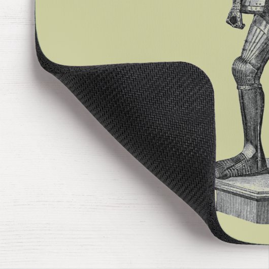 Mittelalterlicher Ritter Mousepad (Ecke)