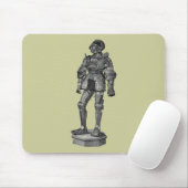 Mittelalterlicher Ritter Mousepad (Mit Mouse)