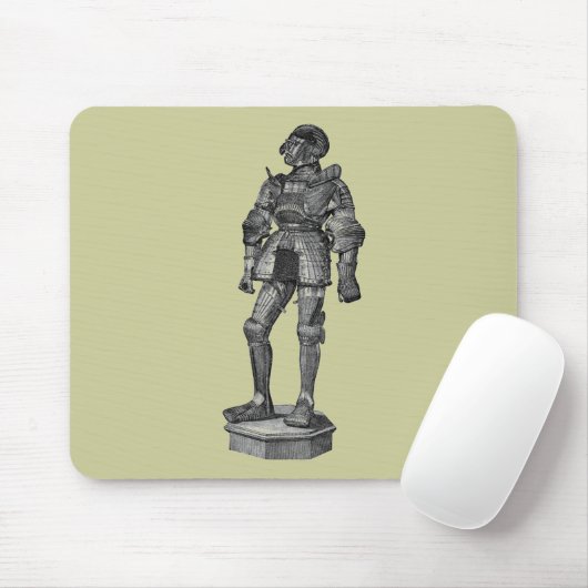 Mittelalterlicher Ritter Mousepad (Mit Mouse)