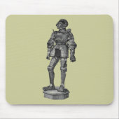 Mittelalterlicher Ritter Mousepad (Vorne)