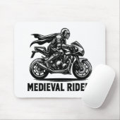 Mittelalterlicher Ritter Mousepad (Mit Mouse)