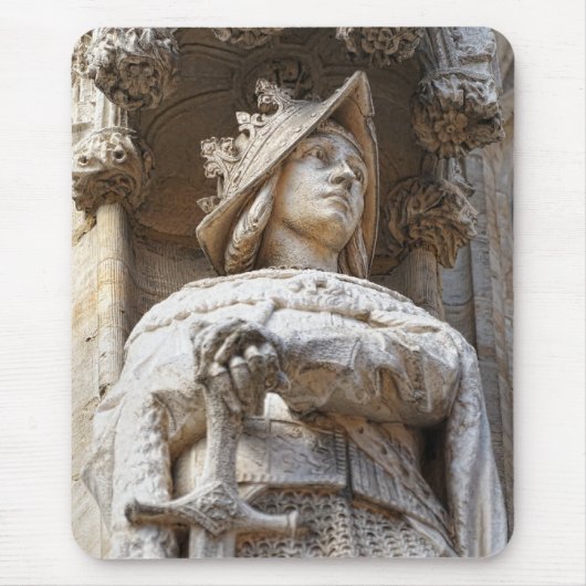 Mittelalterlicher Ritter Mousepad (Vorne)