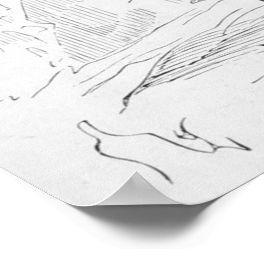 Mittelalterlicher Ritter Poster (Ecke)