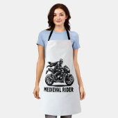 mittelalterlicher Ritter Schürze (Getragen)