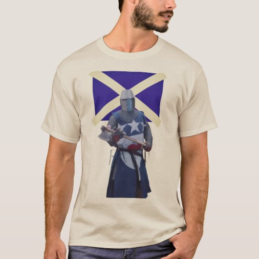 mittelalterlicher Ritter T-Shirt (Vorderseite)