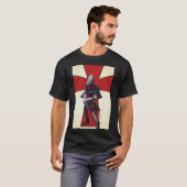 Mittelalterlicher Ritter T-Shirt (Vorne ganz)