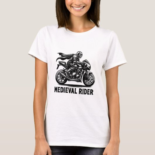 Mittelalterlicher Ritter T-Shirt (Vorderseite)