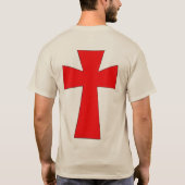 Mittelalterlicher Ritter T-Shirt (Rückseite)