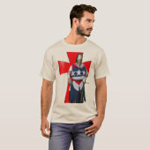 Mittelalterlicher Ritter T-Shirt (Vorne ganz)