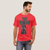 Mittelalterlicher Ritter T-Shirt (Vorne ganz)