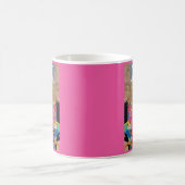 mittelalterlicher Ritter zu Pferd Kaffeetasse (Mittel)