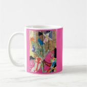 mittelalterlicher Ritter zu Pferd Kaffeetasse (Links)