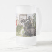 Mittelalterlicher Rundgang vor der Burg Bier Tasse (VorderseiteRechts)