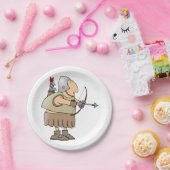 Mittelalterlicher Soldat Pappteller (Party)