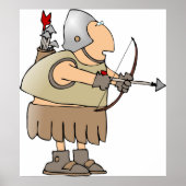 Mittelalterlicher Soldat Poster (Vorne)