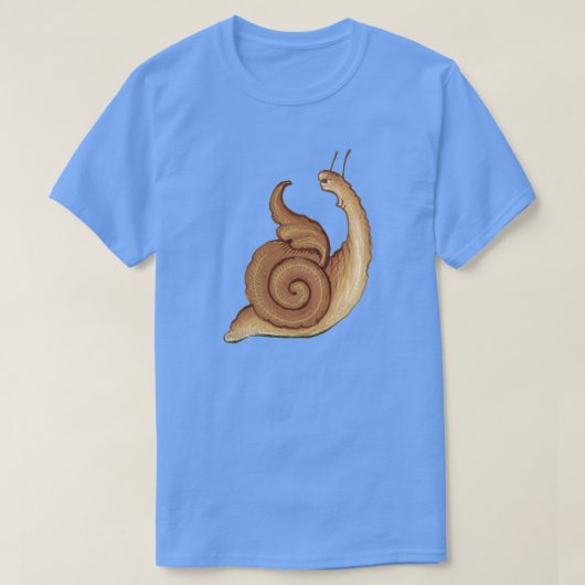 mittelalterlicher T - Shirt "Screaming Snail" (Design vorne)