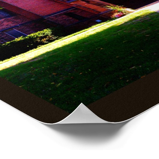 mittelalterlicher Turm Poster (Ecke)