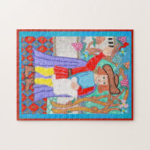 Mittelalterlicher Verkünder-Puzzle Puzzle (Horizontal)