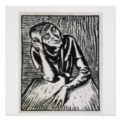 Mittelalterlicher Wald Poster (Vorderseite)