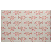 Mittelalterlicher Walking Fisch auf Papst Stoff (Fat Quarter (45,7 x 55,9 cm))