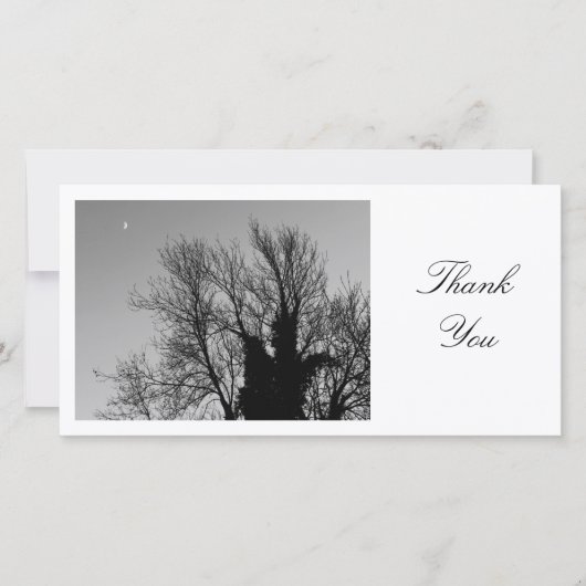 Mittelalterlicher Winternachmittag - Danke (Vorderseite)