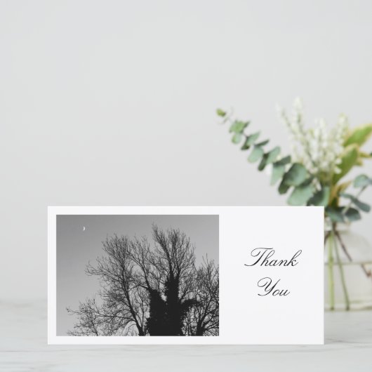 Mittelalterlicher Winternachmittag - Danke (Stehend Vorderseite)