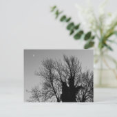 Mittelalterlicher Winternachmittag Postkarte (Stehend Vorderseite)