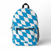 Mittelalterliches Blau Weiß Schwarz Bayern Diamant