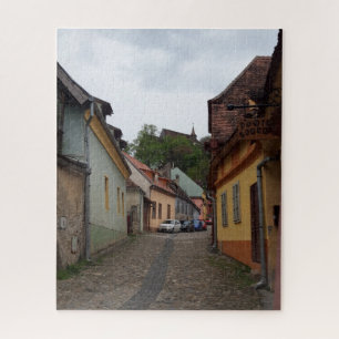 Mittelalterliches City Road Sighisoara Puzzle