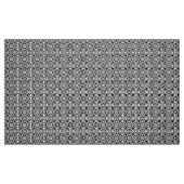 Mittelalterliches Damastmuster, Schwarzweiss Stoff (Fat Quarter (45,7 x 55,9 cm))