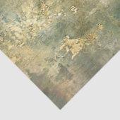 Mittelalterliches Design Patina Seidenpapier (Detail)