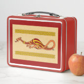 Mittelalterliches Drachendesign 2015 Metall Lunch Box (Beispiel)