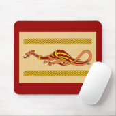 Mittelalterliches Drachendesign 2015 Mousepad (Mit Mouse)