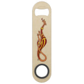 Mittelalterliches Drachendesign 2015 Speed Flaschenöffner (Vorderseite)