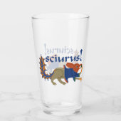 Mittelalterliches Eichhörnchen-Ding Glas (Rückseite)