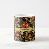Mittelalterliches Elegantes Flora Vintage Tasse (Mittel)