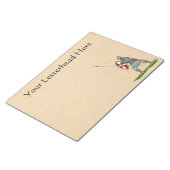 Mittelalterliches Englisch/Sachsen Krieger Notizblock (angewinkelt)