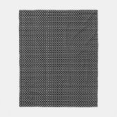 Mittelalterliches Entwurfs-Imitat Chainmail Fleecedecke (Vorderseite)