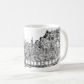 Mittelalterliches Erfurt Premium-Chronik Thüringer Kaffeetasse (VorderseiteRechts)