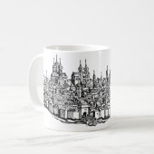 Mittelalterliches Erfurt Premium-Chronik Thüringer Kaffeetasse (Vorderseite Links)