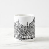 Mittelalterliches Erfurt Premium-Chronik Thüringer Kaffeetasse (Mittel)