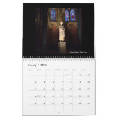 Mittelalterliches Europa 2024 Kalender Gotisches M (Jan 2026)