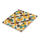 Mittelalterliches geometrisches Blütenmuster Fliese (Seite)