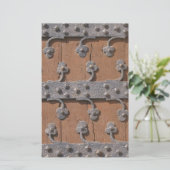 Mittelalterliches gotisches Tor Briefpapier (Stehend Vorderseite)