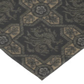 Mittelalterliches Griffin-Drachenmuster Tischdecke (Schrägansicht)